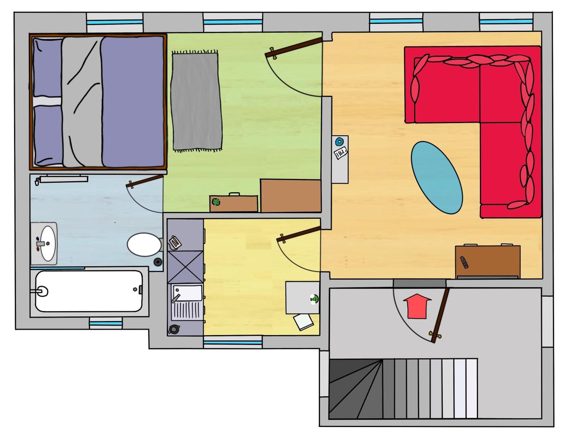 Schwerin Apartment Am Pfaffenteich Zewnętrze zdjęcie